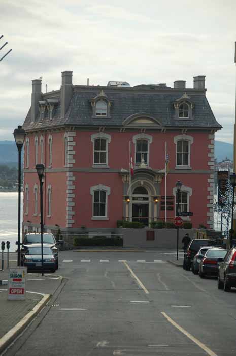 One of the 'prettier' buildings in Victoria